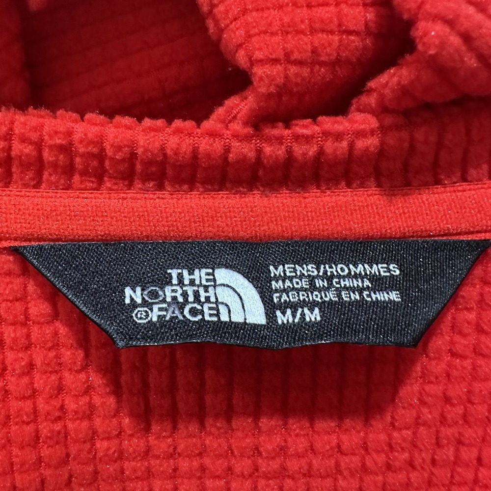Men's‎ The North Face Red Lightweight Hooded Sweatshirt Size Medium - Picture 3 of 7